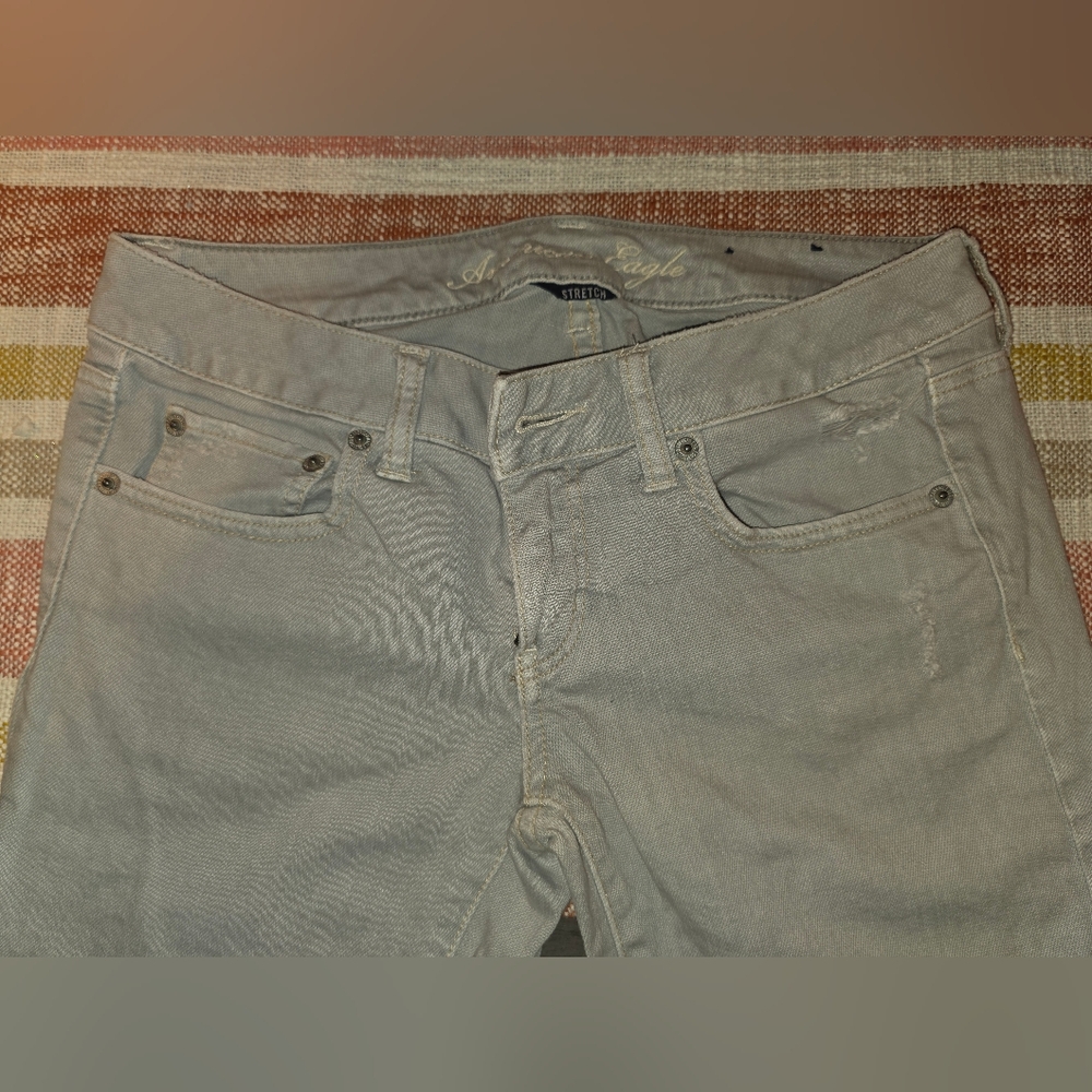 American Eagle Outfitters Gray Slim Jeans
